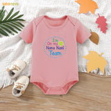 Easyclean Half Sleeves Onesie with I'M On My Nana Nani Team Print