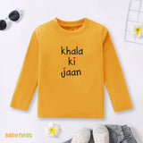 Full Sleeves T-shirt with Khala Ki Jaan Print