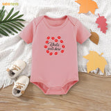 Easyclean Half Sleeves Onesie with Khala Was Here Print