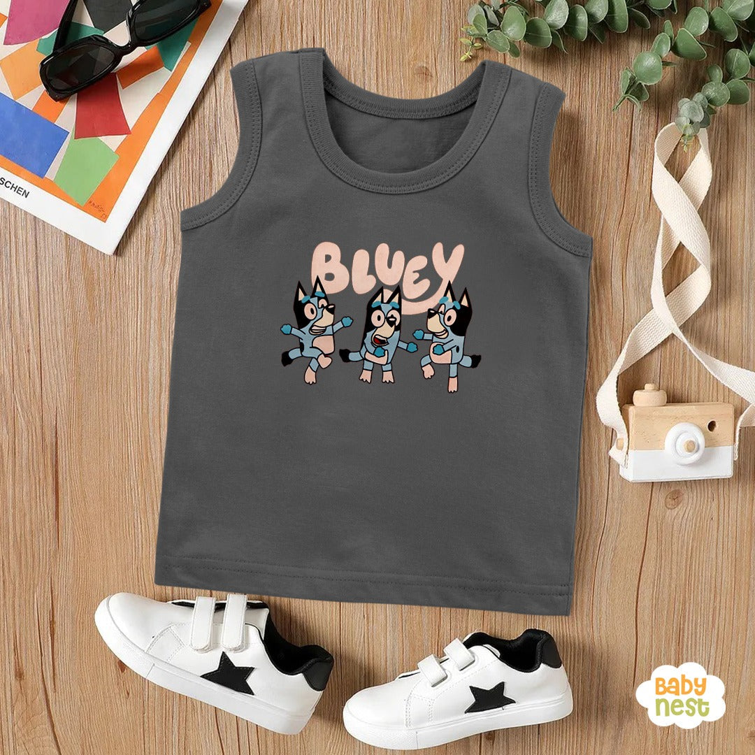 Printed Sandos with  Bluey Kittens