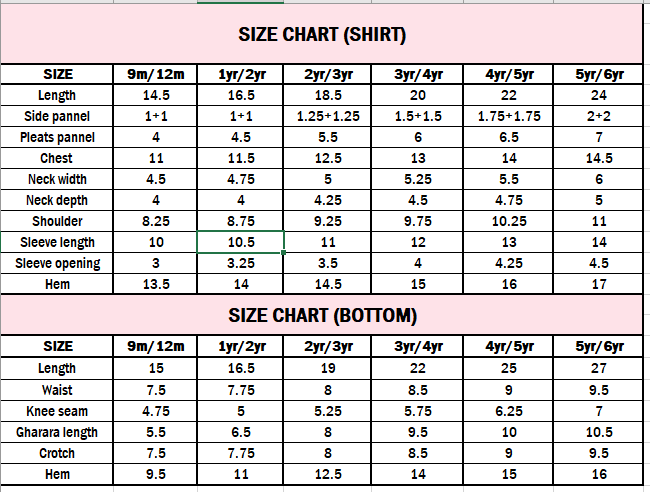 Full Sleeves Semi Formal Shirt with Gharara Pants- Lilac Fairy