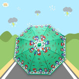 Character Umbrella for Kids - Little Explorer - Green