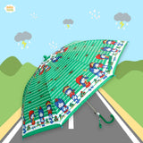 Character Umbrella for Kids - Little Explorer - Green