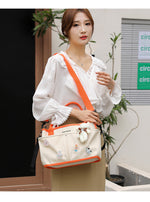 Diaper Bag with teddy (tags included in package) - Premium quality - Beige