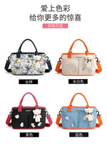 Diaper Bag with teddy (tags included in package) - Premium quality - Beige