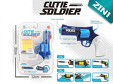 2 in 1 Toy Gun for Kids with Foam Darts & Water Spray - SHOOT GUN 648-35