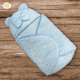 Starry Sky Bow Hooded Bear Carry Nest & Sleeping Bag