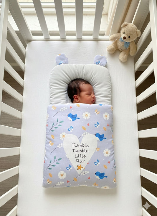 Twinkle Twinkle Little Star - Carry Nest & Sleeping Bag
