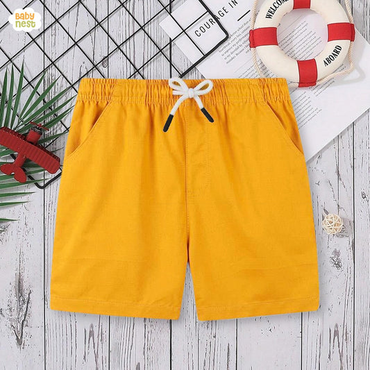 New Summer Shorts Yellow