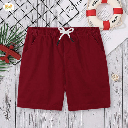 Shorts for boys - Maroon