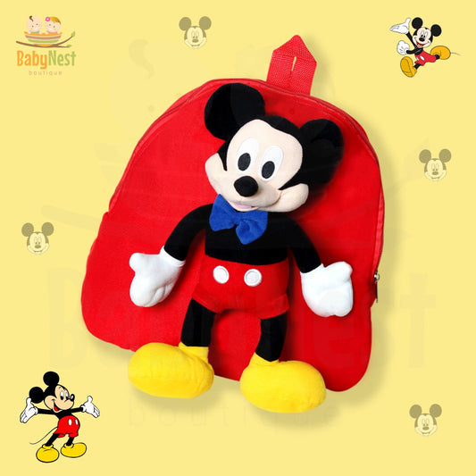 Mickey Mouse Character Bags for Kids - BBSCB-12 RED