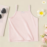 Organic Cotton Sleeveless Camisole  Pink