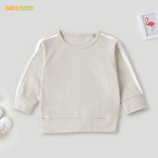 Fleece Sweatshirt For Kid - Beige