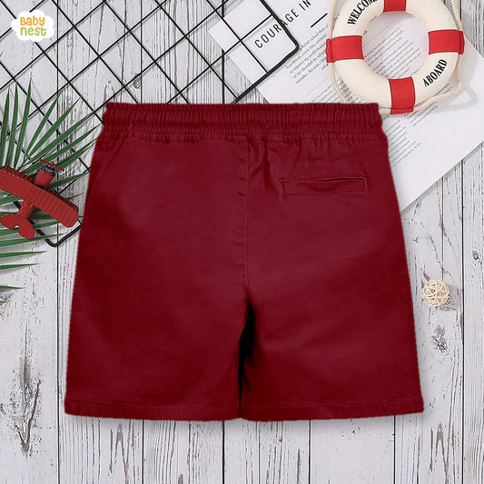 Shorts for boys - Maroon