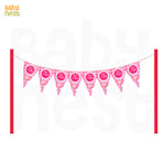 Flags Banner Theme Birthday Party Decorations