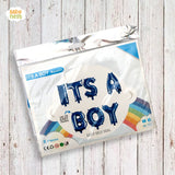Its A Girl Foil Balloon Letter set Its A Boy Baby shower Decor