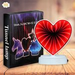 BNBL-3D Heart Lamp