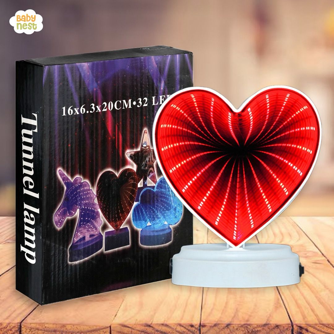 BNBL-3D Heart Lamp