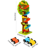 Squirel Taxiway -  Wooden Car Ramp Toy for Kids