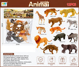 12 PCS World Animal Set - ZOO 559-299A