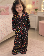 Rainbow Love - Premium Nightsuit For Girls
