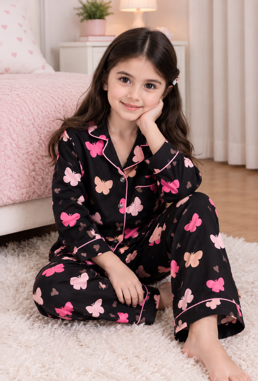 Butterfly Dream - Premium Nightsuit For Girls