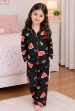 Melon Whimsy - Premium Nightsuit For Girls