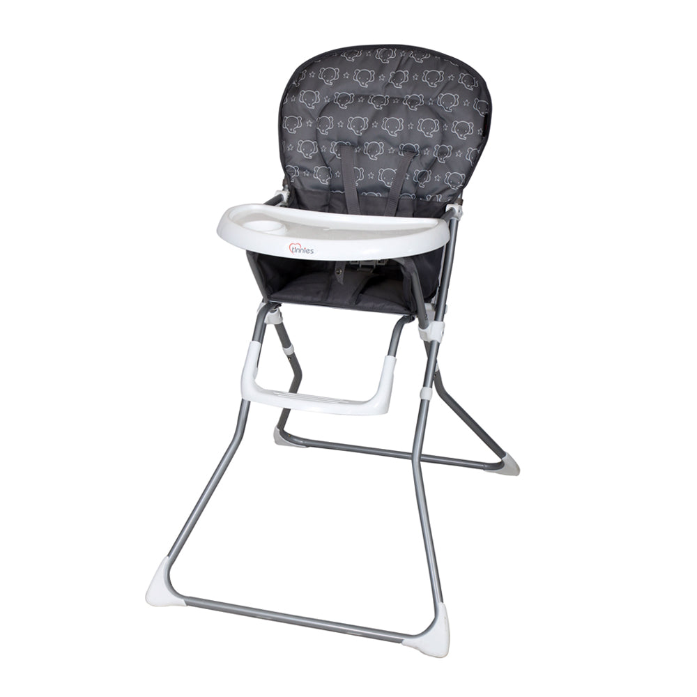 Tinnies Baby High Chair  (Grey) - (T026)