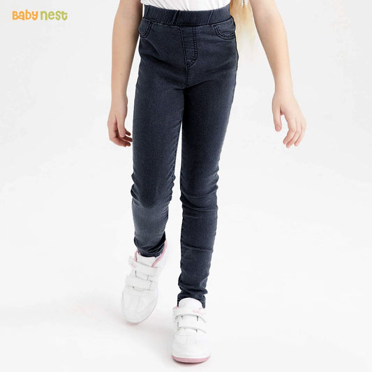 Jeggings for girls - Navy blue