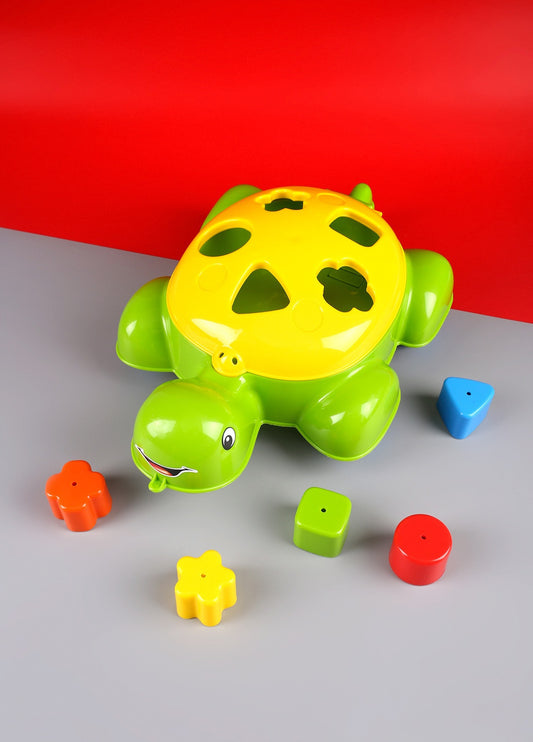 Turtle Shape Sorter 5 Pcs Musical Toy - 6016