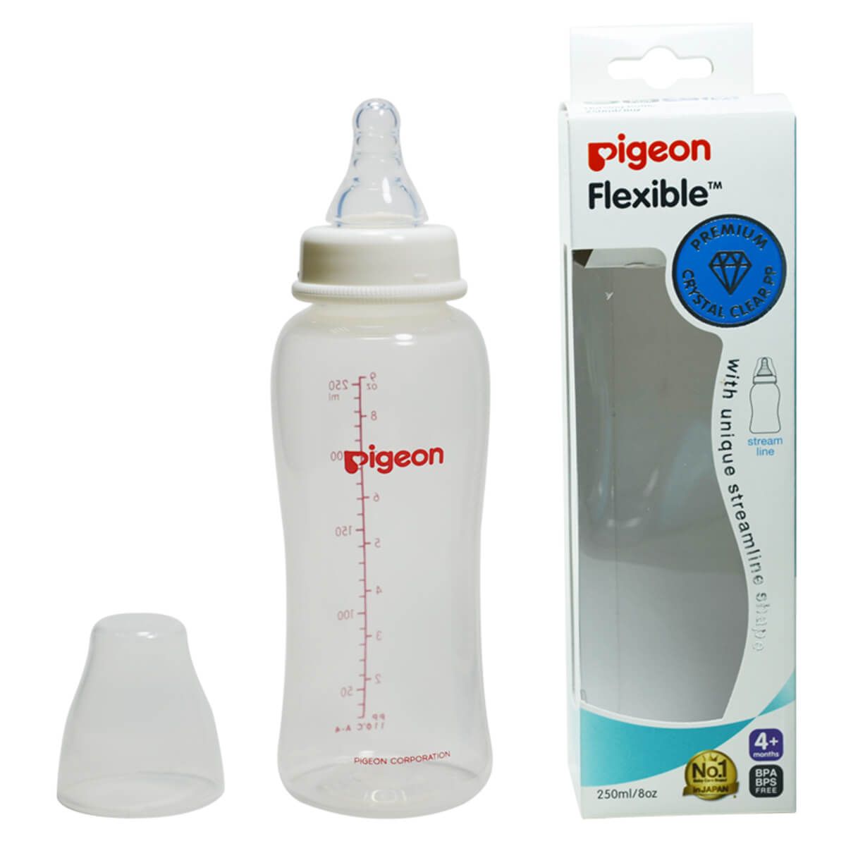 Pigeon Stream Line Bottle 250ml (A652)