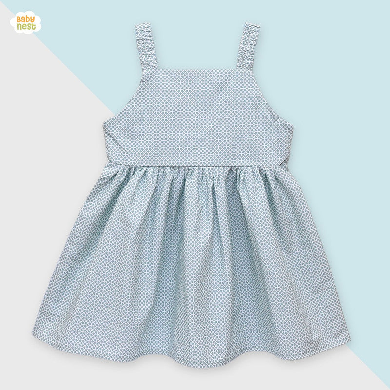 Baby Frock Sky Blue - BNBSF-431