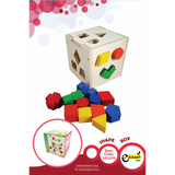 Fifteen Hole - Shape Intelligence Box Shape Sorter Wooden