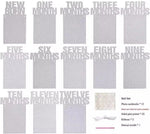 12 Months Baby 1st First Year Photo Frame Banner Glitter Paper Garland Birthday