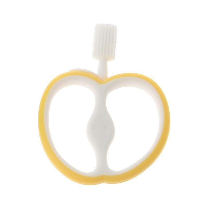 Apple Baby Silicone Training Toothbrush